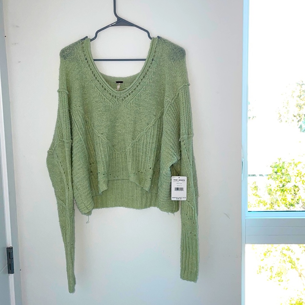 Knotted Sweater from Free People, perfect for cool nights!
